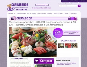 Site de compra coletiva Carimbados