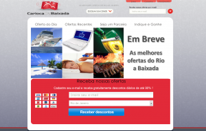 Site de compra coletiva Carioca da Baixada