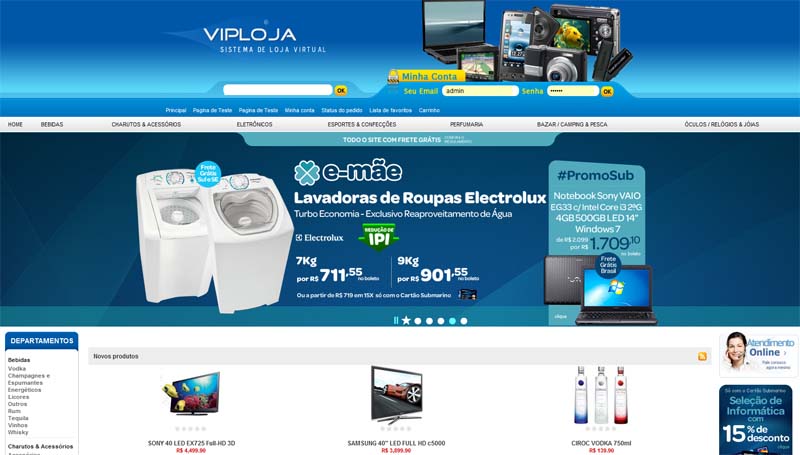 Loja virtual Loja virtual