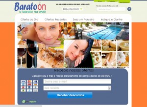 Site de compra coletiva Baratoon