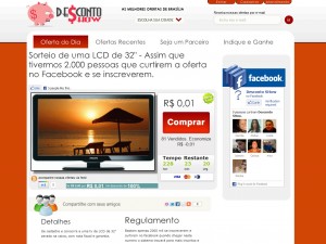 Site de compra coletiva DescontoShow