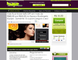 Site de compra coletiva Formigas