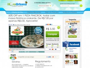 Site de compra coletiva Hora Urbana